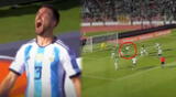 Tagliafico puso el 2-0 de Argentina ante Bolivia con exquisito remate de cabeza