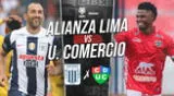Alianza Lima y Unión Comercio se enfrentan por la fecha 13 de la Liga 1