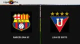 Barcelona SC vs Liga de Quito EN VIVO