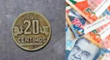 Por si no lo sabes, esta moneda de 20 céntimos podría valer cientos de soles.