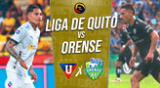 Liga de Quito vs. Orense se enfrentan por la Liga Pro de Ecuador.