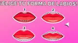 ¿Cómo son tus labios? Descúbrelos y conoce más de ti en segundos