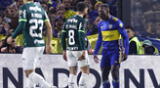 Boca y Palmeiras empataron si goles en la semifinal de ida de la Copa Libertadores 2023.