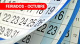 Conoce cuáles son los feriados programados para el mes de octubre de 2023. Conoce cuáles son los feriados programados para el mes de octubre de 2023.