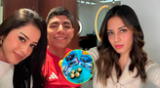 Piero Quispe, Universitario de Deportes football player, received a gift from his girlfriend Cielo Berrios for the "International Day of Giving Hot Wheels Cars".