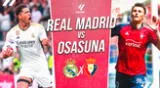 Real Madrid se enfrenta a Osasuna por LaLiga en el Santiago Bernabéu