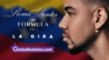 The concert of Romeo Santos in Caracas will be on Sunday, December 10.