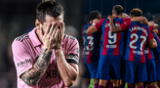 Messi podría llegar al Barcelona tras mal presente con Inter Miami
