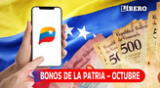 En Gobierno de Nicolás Maduro anunció la entrega de los Bonos de la Patria.
