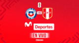 Perú y Chile se enfrentan en partido que será transmitido por Movistar Deportes