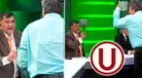 Ecuadorian journalists fight in a debate about the greatness of Universitario