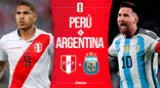 Perú vs Argentina juegan hoy en el Estadio Nacional.