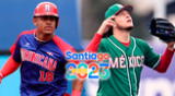 México vs. República Dominicana en beisbol por Santiago 2023