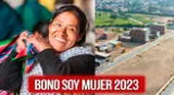 Know the truth about this alleged Bono Soy Mujer that gives away 120 m2 of land. Is it real?