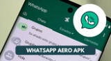 Revisa cómo descargar WhatsApp Aero APK última versión.