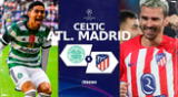 Celtic vs. Atlético Madrid por la fecha 3 de Champions League