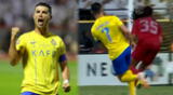 Cristiano Ronaldo marcó doblete con Al Nassr en Champions League de Asia