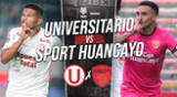 Universitario vs Sport Huancayo se medirán en el Estadio Monumental.
