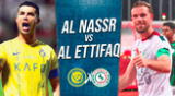 Al Nassr vs. Al Ettifaq EN VIVO con Cristiano Ronaldo