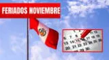 Feriados 2023: conoce qué días del mes de noviembre serán libres este 2023