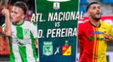 Atlético Nacional recibe a Deportivo Pereira por la semifinal de la Copa Colombia 2023.