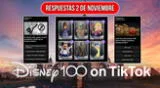 Revisa AQUÍ las respuestas correctas del cuestionario Disney 100 en TikTok del 2 de noviembre.