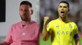 Lionel Messi se pronunció sobre su rivalidad con Cristiano Ronaldo