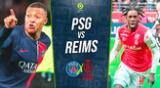 PSG vs. Reims con Kylian Mbappé por la Ligue 1