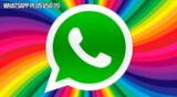 Con la versión WhatsApp Plus V50.20 podrás desbloquear el 'Modo Arcoíris' en tu smartphone Android.
