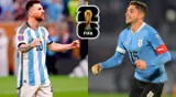 Argentina y Uruguay se enfrentan por la fecha 5 de las Eliminatorias al Mundial 2026