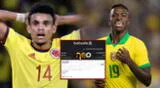 Colombia y Brasil jugarán en la nueva fecha por las Eliminatorias 2026 en un picante partido.