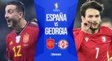 España vs Georgia por la última jornada de las Eliminatorias Eurocopa 2024