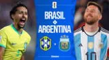 Brasil y Argentina chocarán en el Estadio Maracaná por las Eliminatorias 2026.