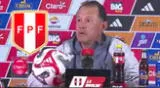 Juan Reynoso confirmó hasta cuando será DT de Perú