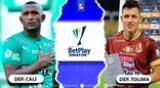 Deportivo Cali y Tolima se enfrentan por la Liga BetPlay