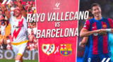 Barcelona vs. Rayo Vallecano se enfrentan por LaLiga 2023-24.