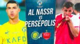 Al-Nassr vs. Persépolis con Cristiano Ronaldo por AFC Champions League