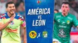 América y León se verán las caras en el Estadio Azteca.