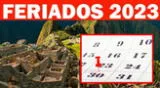 Feriados 2023 en Perú: conoce todos los días declarados este mes