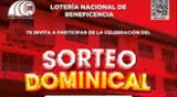 Sigue el sorteo dominical de la Lotería Nacional de Panamá.