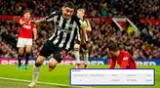 Un hincha peruano apostó 200 soles por el Newcastle y gracias a derrota del Manchester United se llevó 17 mil soles.
