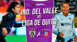 Independiente del Valle recibe a Liga de Quito por la final de la Liga Pro de Ecuador.