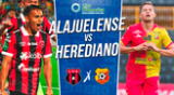Alajuelense y Herediano se enfrentarán en el Estadio Alejandro Morera Soto.