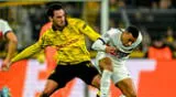 Dortmund y PSG igualaron en un duelo intenso de principio a fin.