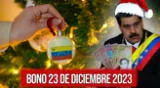Conoce el monto y quiénes podrán cobrar el Bono Navideño del 23 de diciembre en Venezuela.