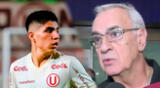 Jorge Fossati dio su opinión respecto a la llegada de Piero Quispe al Pumas UNAM
