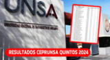 Los resultados de la Ceprunsa Quintos 2024 ya están disponibles en la página web del centro educativo.