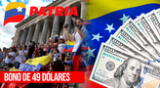 El régimen de Nicolás Maduro se encuentra entregando el Bono de 49 dólares.