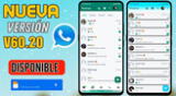 Descarga la nueva versión de WhatsApp Pluss 60.20 y disfruta de sus funciones.