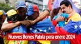 Conoce los bonos de la patria que llegarán con aumento para enero del 2024 en Venezuela.